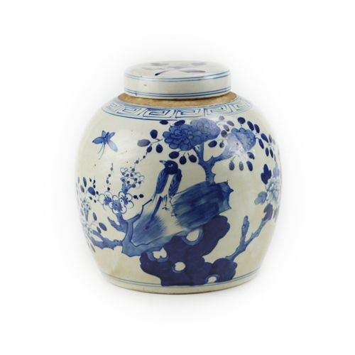 The Ming Garden Collection - Porseleinen Pot Met Vogel