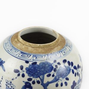 The Ming Garden Collection - Porseleinen Pot Met Vogel