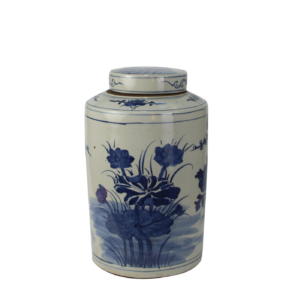 The Ming Garden Collection - Grote Gemberpot Met Bloemen