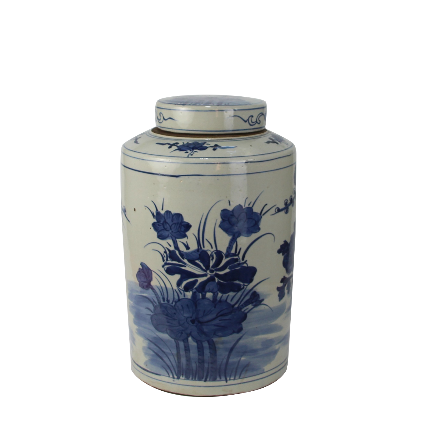 The Ming Garden Collection - Grote Gemberpot Met Bloemen