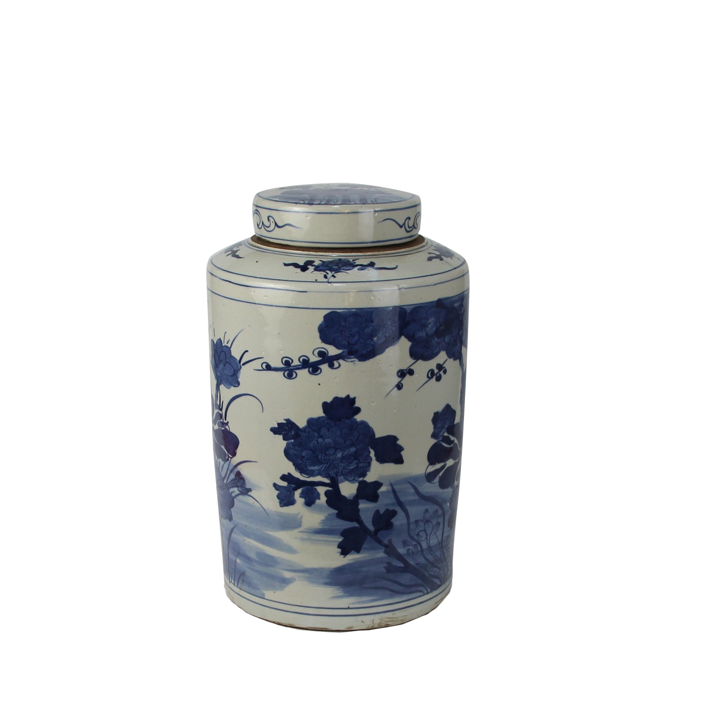 The Ming Garden Collection - Grote Gemberpot Met Bloemen