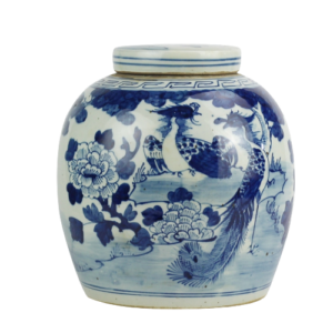 The Ming Garden Collection - Grote Porseleinen Pot Met Fazant