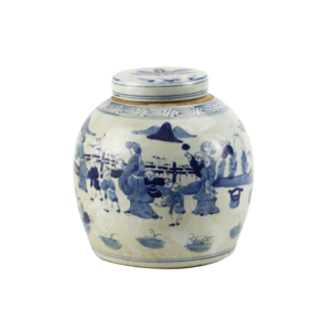 The Ming Garden Collection - Porseleinen Pot Met Chinese Kinderen