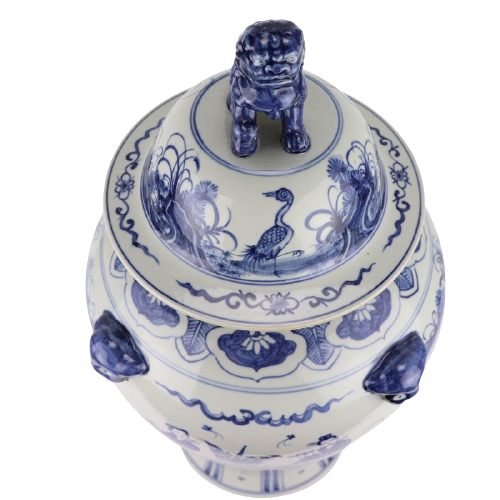 Grote Pot Met De Acht Onsterfelijken - The Ming Garden Collection